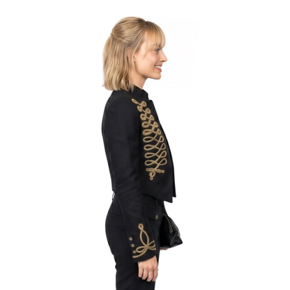 Shop The Margot Robbie McQueen Black Jacket Today