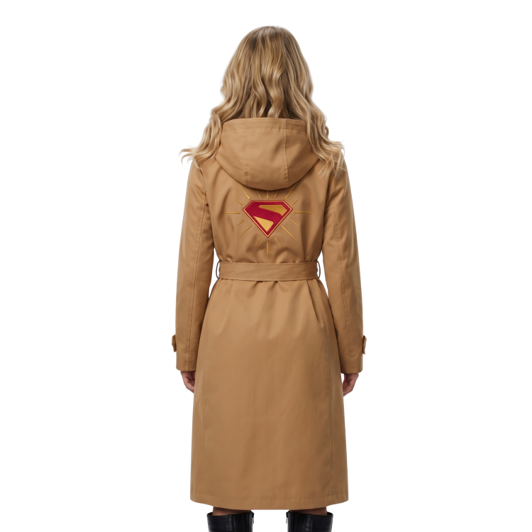 Shop The Melissa Benoist Supergirl Cotton Coat Today