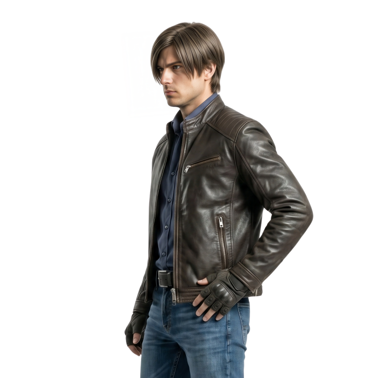 Shop The Resident Evil Leon S Kennedy Black Jacket Today