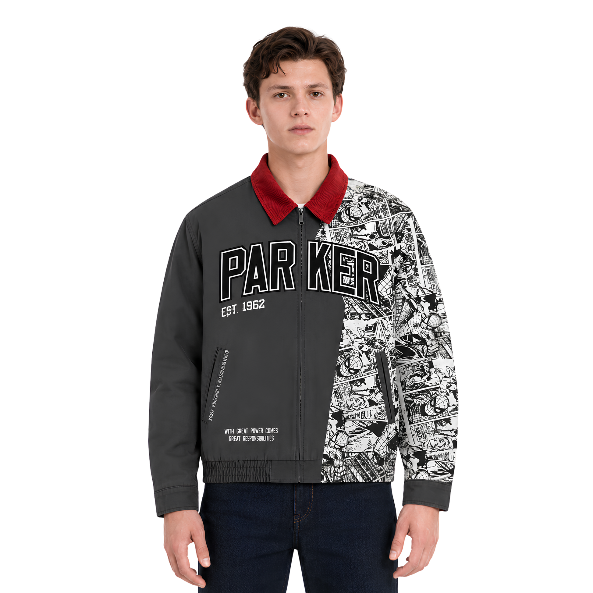 Shop The Spider-Man Brand New Day Peter Parker Casual Jacket