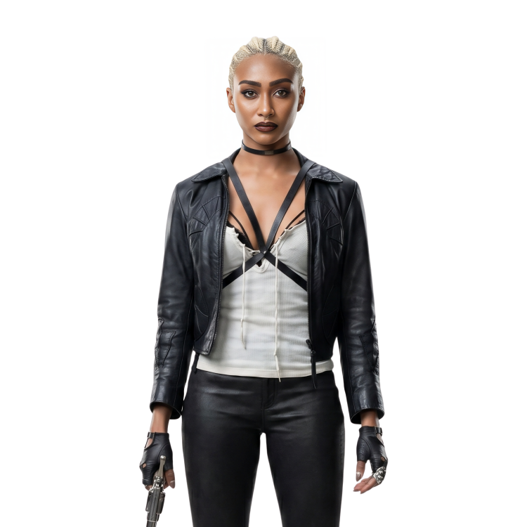 Shop The Tati Gabrielle Chilling Adventures of Sabrina Black Jacket