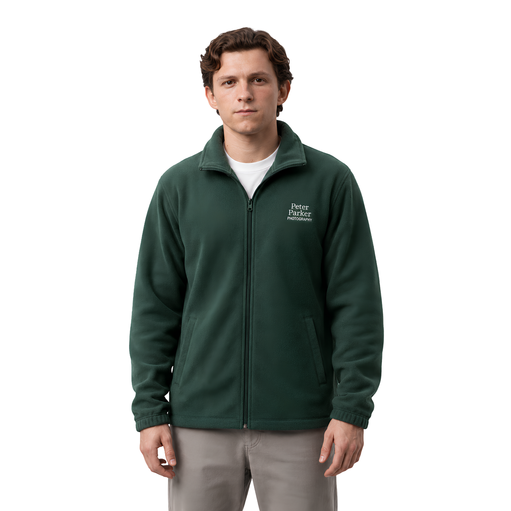 Shop The Tom Holland Spider-Man BND Metro General Hospital Fleece Jacket