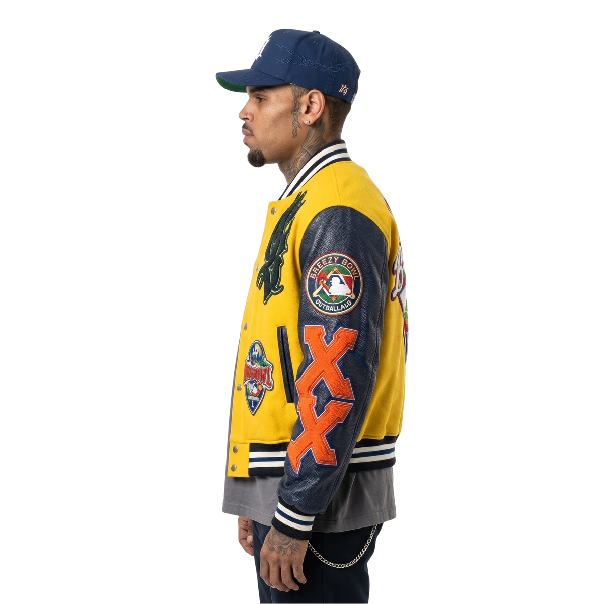 Shop the Breezy Bowl XX Chris Brown Tour Bomber Jacket