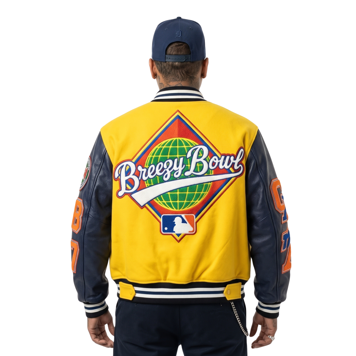 Shop the Breezy Bowl XX Chris Brown Tour Bomber Jacket Today