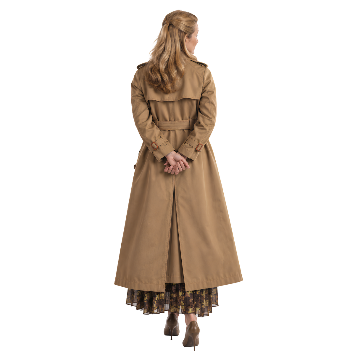 Shop the Lanterns S01 Laura Linney Cotton Trench Coat Today