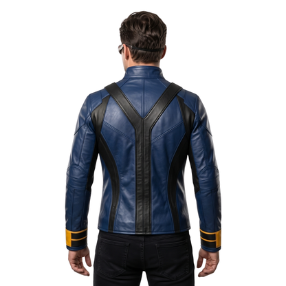 Shop the X-Men '97 Cyclops Scott Summers Cosplay Leather Jacket Today