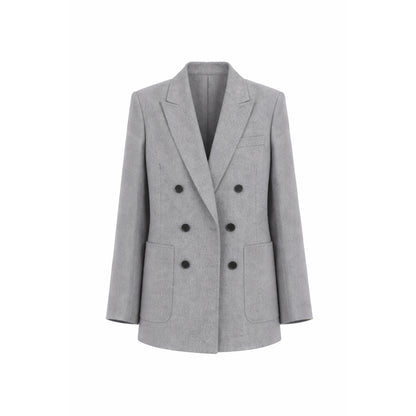 Silent Witness S29 Emilia Fox Grey Blazer