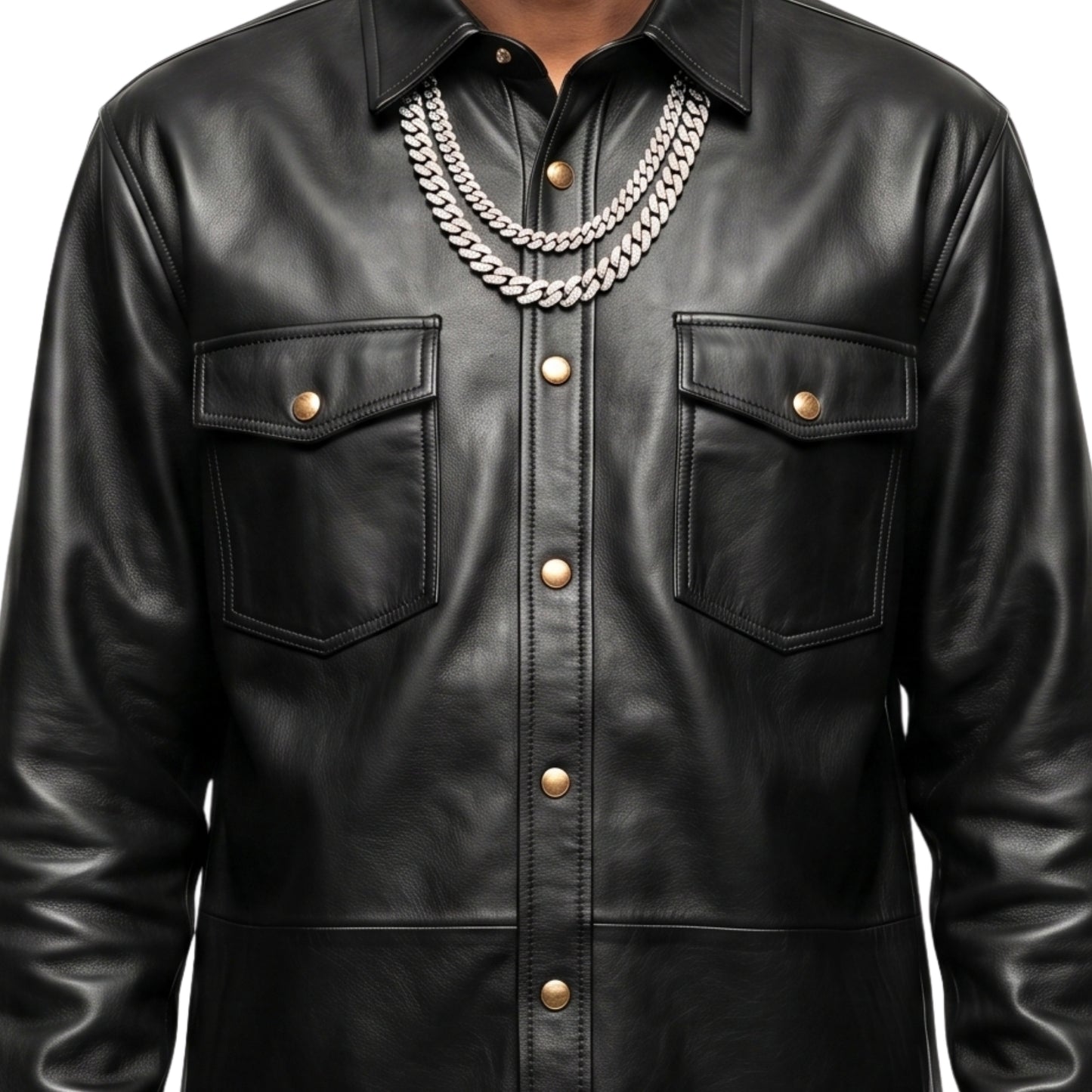 Snoop Dogg Black Leather Jacket from The Voice S28