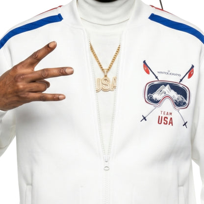 Snoop Dogg Team USA Milano Cortina 2026 Track Jacket – Iconic Winter Sports Wear