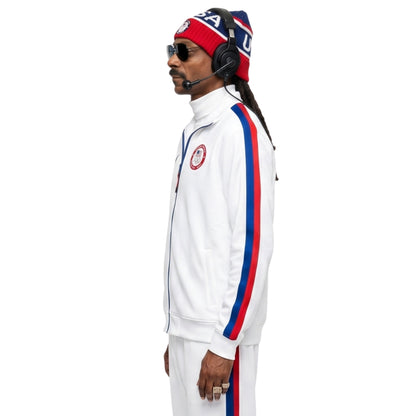 Snoop Dogg Winter Olympics 2026 Track Jacket – Milano Cortina Premium Edition