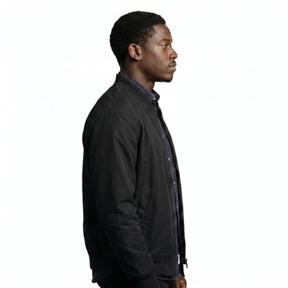 Snowfall Franklin Saint Black Bomber Jacket