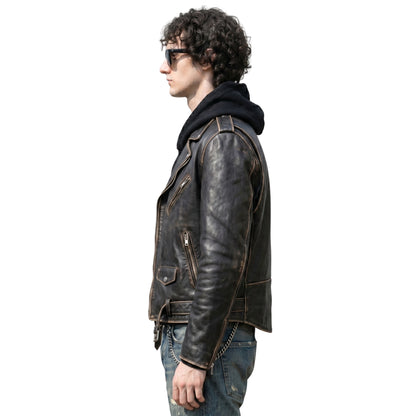 Sombr 2026 NYC Leather Jacket