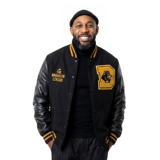 Stephen Boss Georgia Bulldogs Black Varsity Jacket