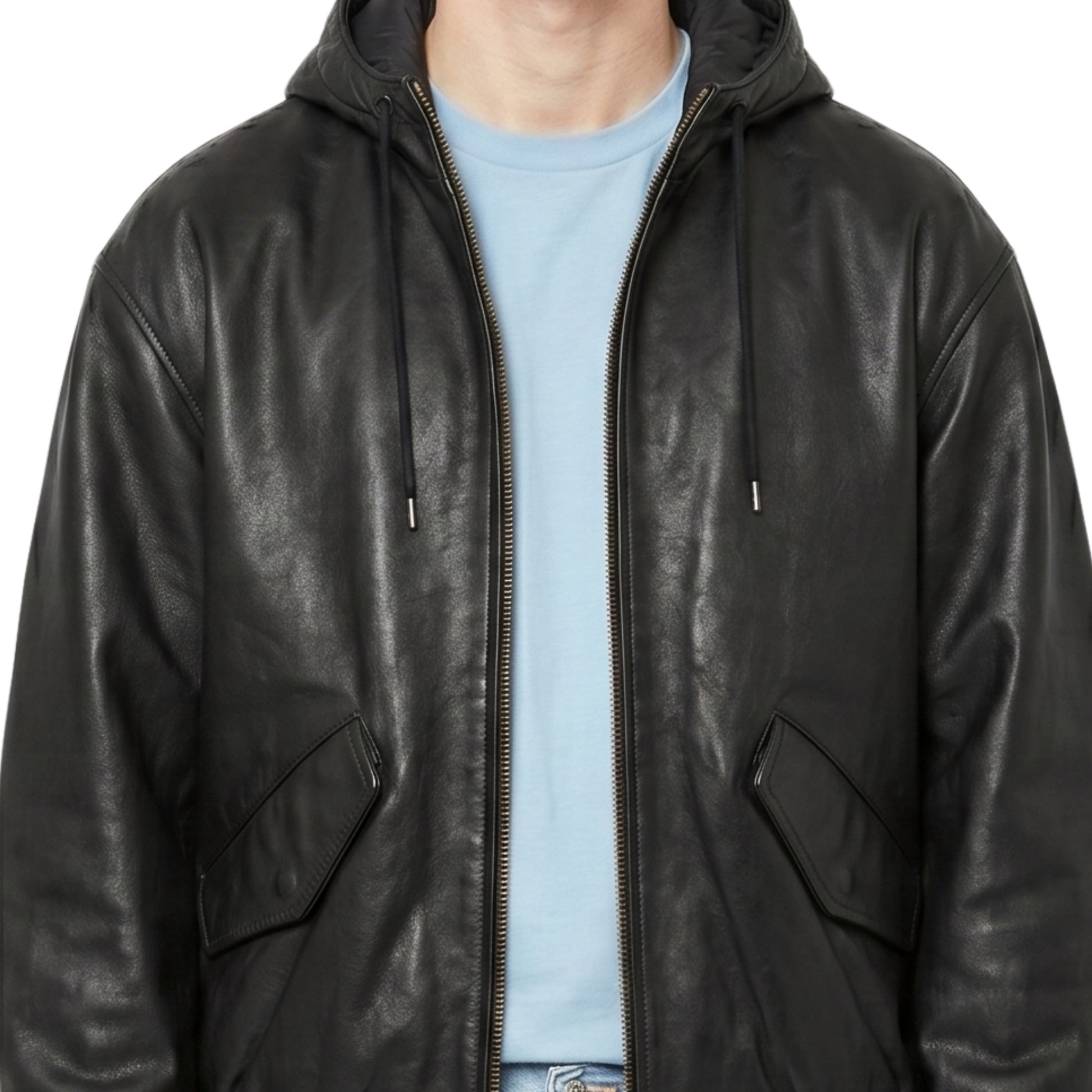 Supreme Marithé Girbaud Leather Flight Jacket