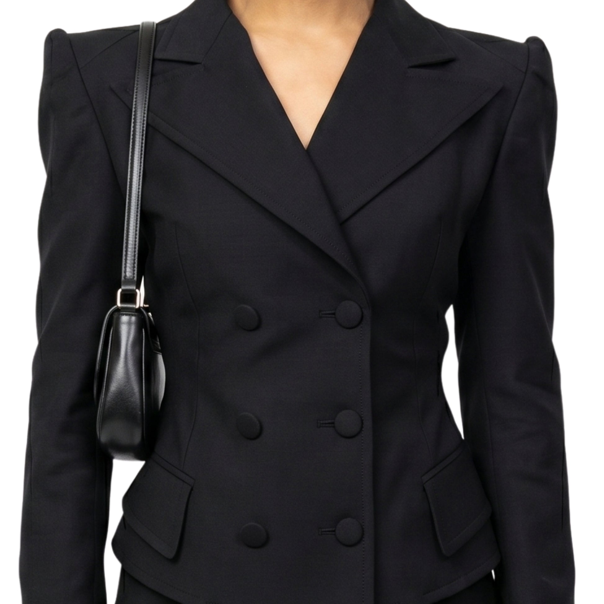 Tessa Thompson Elegant NYC Fashion Blazer Coat