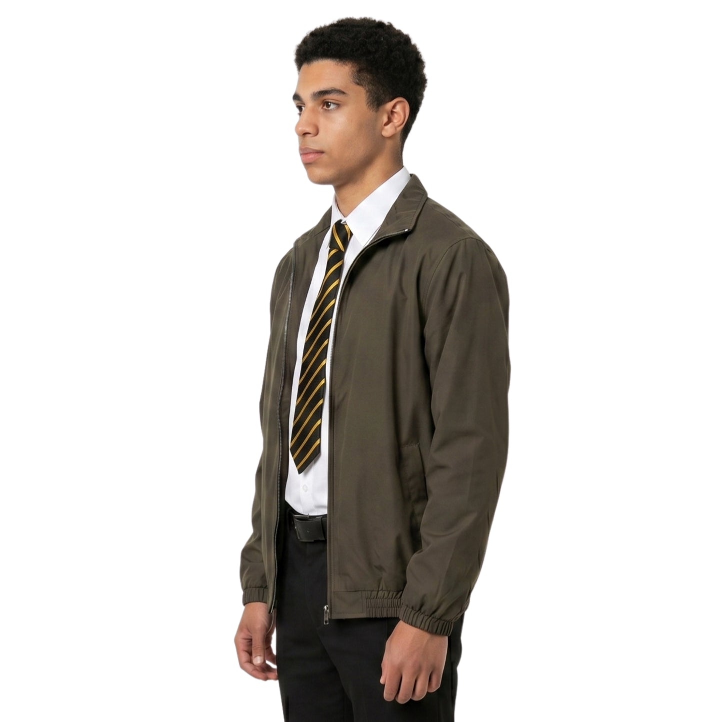 The Bastard Son & The Devil Himself Jay Lycurgo Brown Cotton Jacket