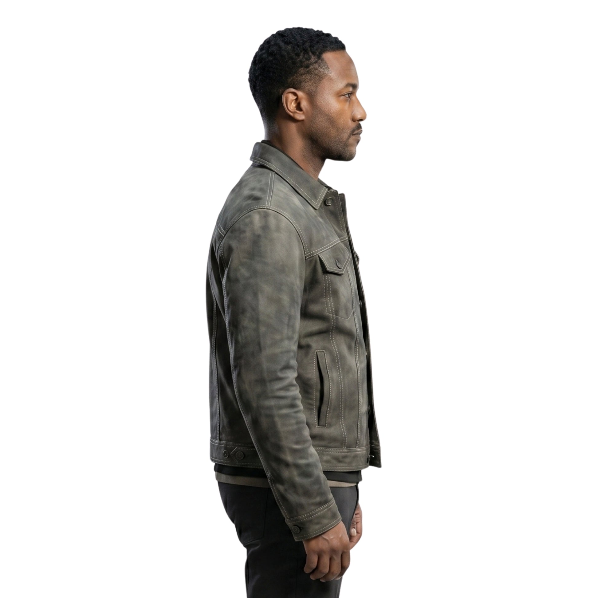 The Boys S05 Reggie Franklin Suede Leather Jacket