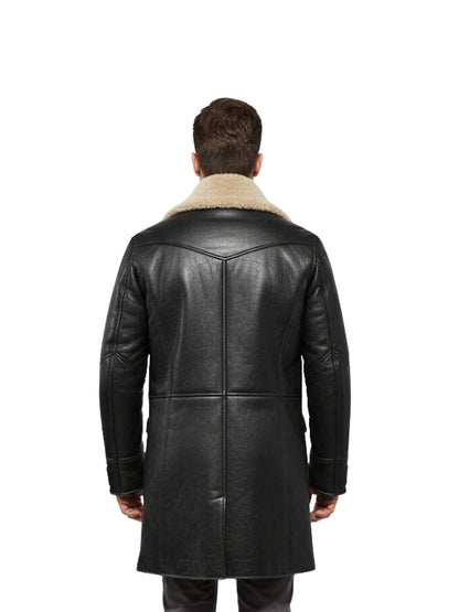Bane's Leather Coat from The Dark Knight Rises - Real Sheepskin