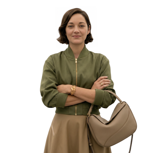 The Morning Show Celine Dumont Bomber Jacket Front