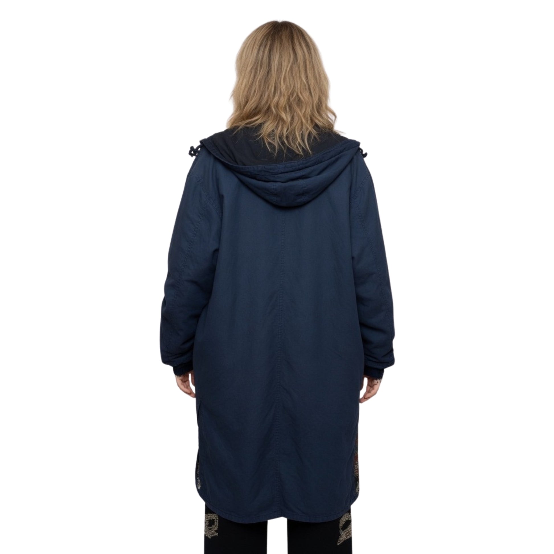 The Six Blue Hooded Coat