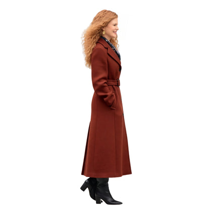 The Undoing Nicole Kidman Brown Long Coat
