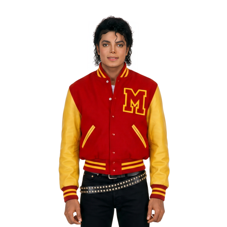 Thriller Michael Jackson Letterman Bomber Jacket