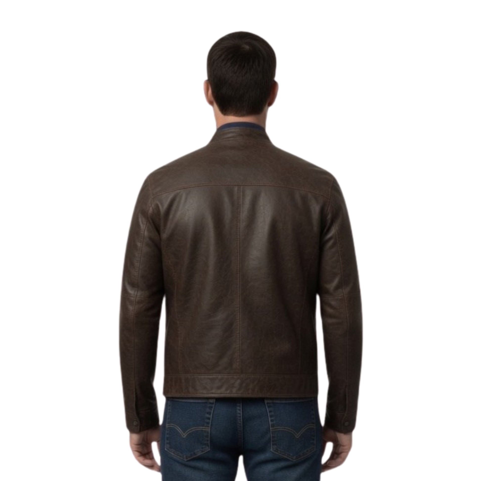 Tom Cruise Jack Reacher Brown Leather Jacket
