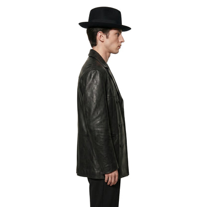 Troye Sivan Met Gala 2026 After Party Leather Coat