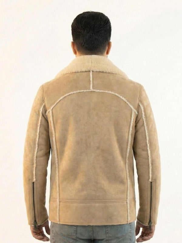 Men’s Thayden B3 Leather Aviator Jacket