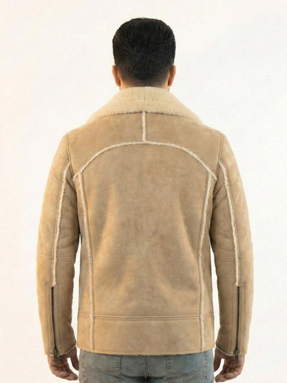Men’s Thayden B3 Leather Aviator Jacket