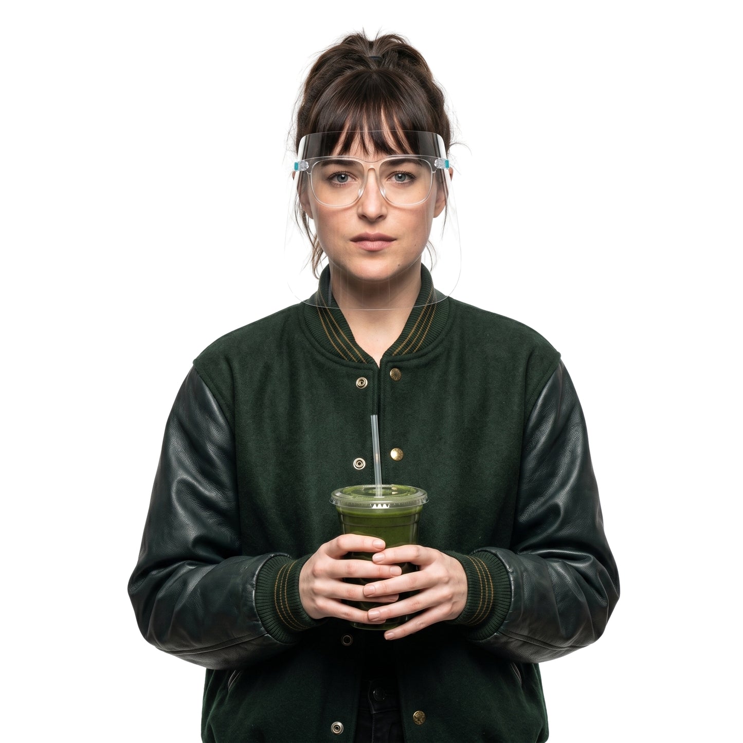 Lucy Am I OK Green Varsity Jacket