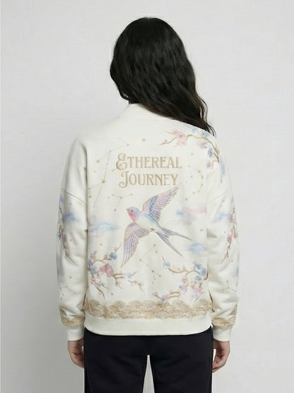 Women’s Artistic Fleece Zip Jacket