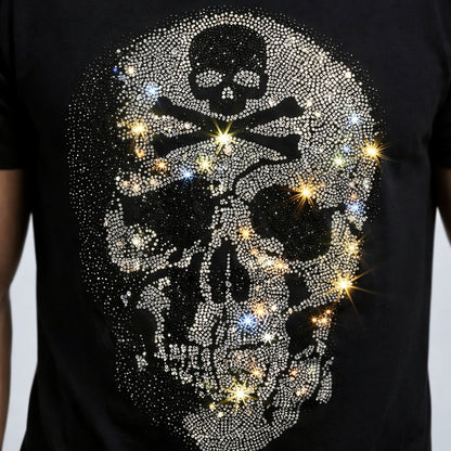 Midnight Skull Rhinestone T-shirt