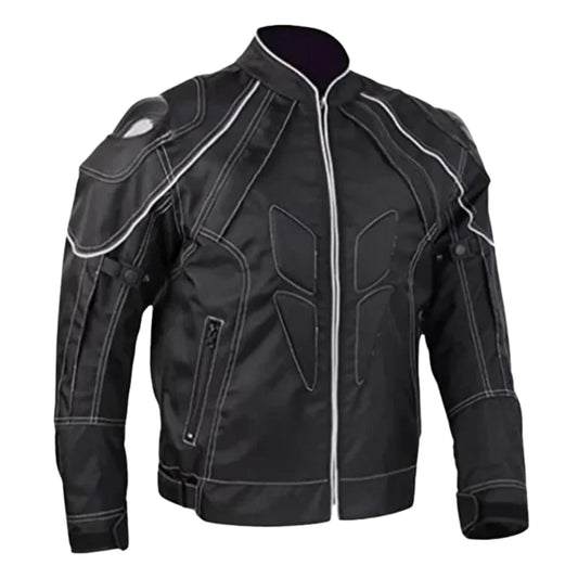 Motorcycle Black Vintage Genuine Leather Jacket – Classic Biker Outerwear