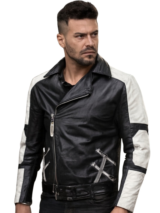 Men’s Black & White  Jacket