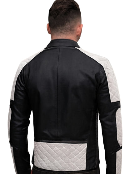 Men’s Black & White  Jacket
