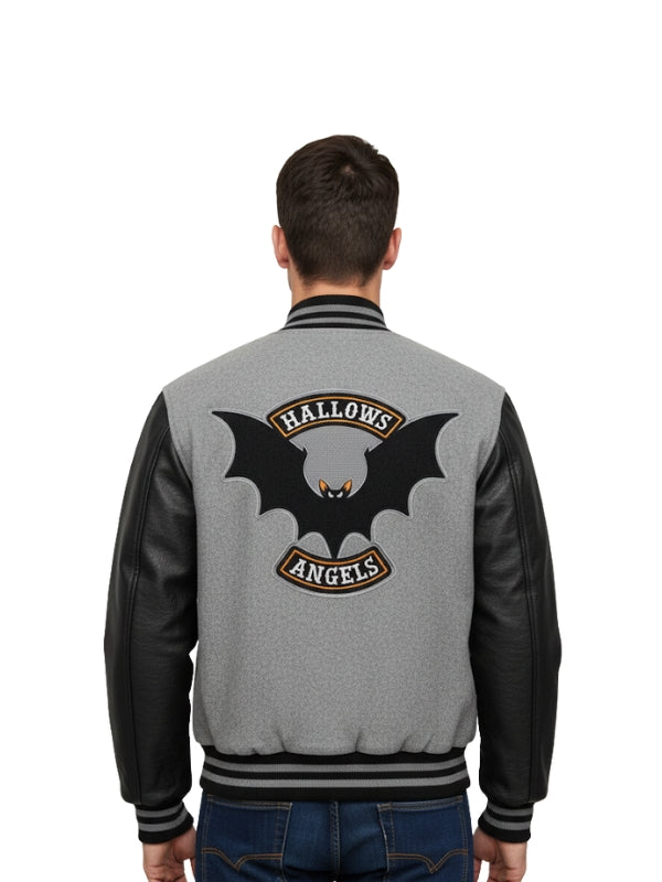 Men's Halloween Spooky Varsity Jacket