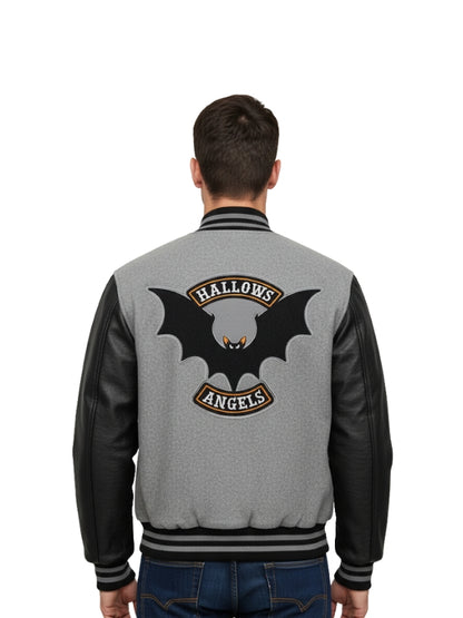 Men's Halloween Spooky Varsity Jacket