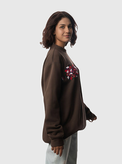 Women's Premium Heavyweight Sweatshirt - Hand Embroided
