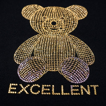 Bling Teddy Bear Rhinestone Tee