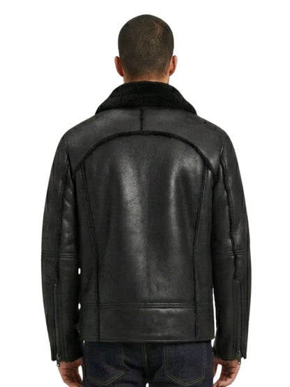 Men's Thayden Aviator B3 Leather Jacket
