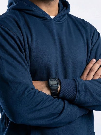 Unisex Blue Oversized Fleece Tracksuit