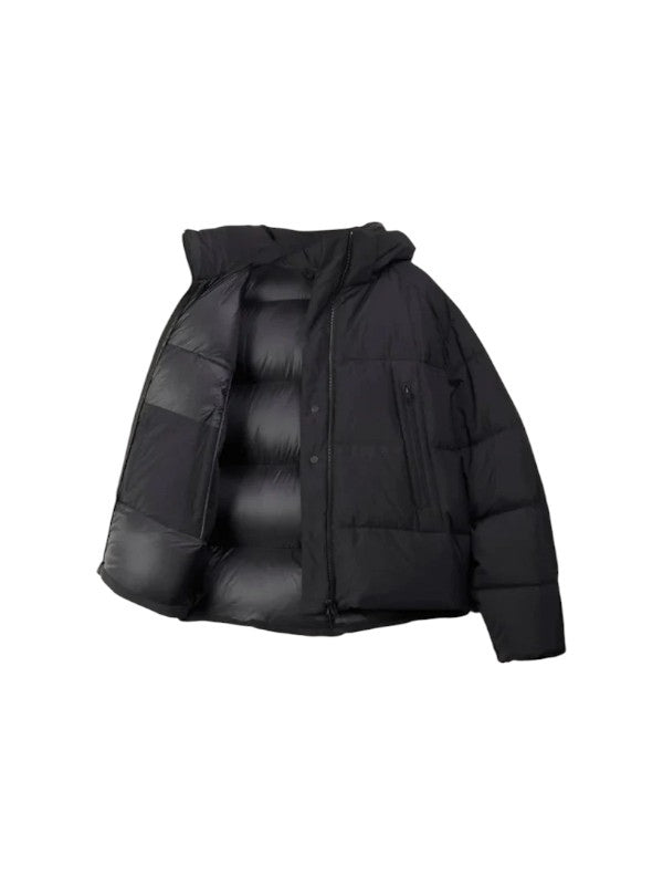 Men's Black Y-3 Quilted Puffer Jacket