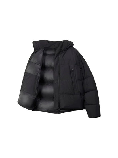 Men's Black Y-3 Quilted Puffer Jacket