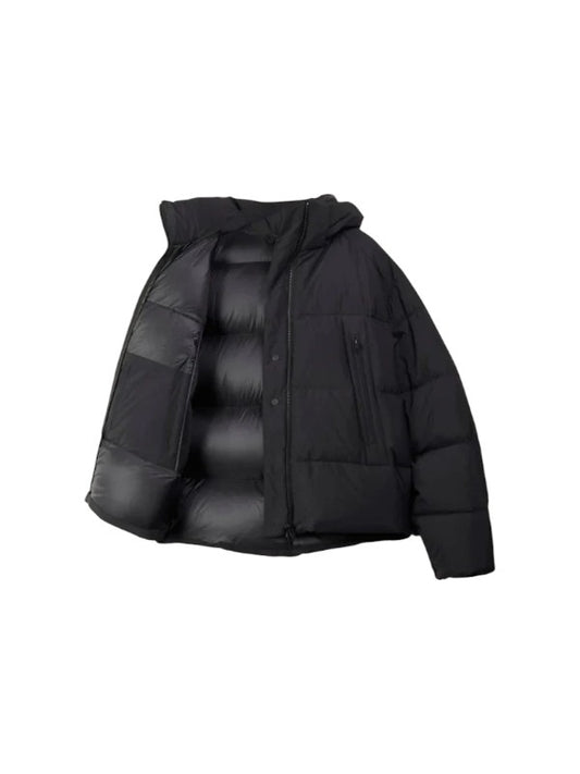 Men's Black Y-3 Quilted Puffer Jacket
