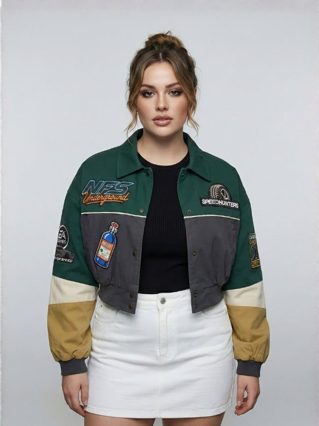 Need For Speed Cotton Bomber Jacket