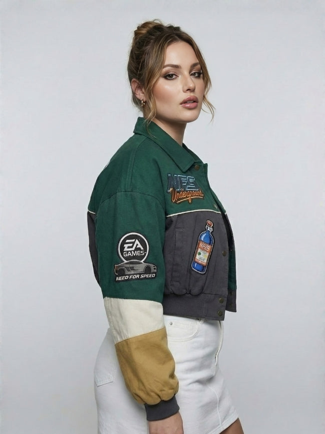 Need For Speed Cotton Bomber Jacket