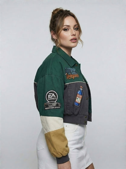 Need For Speed Cotton Bomber Jacket