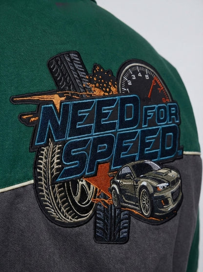 Need For Speed Cotton Bomber Jacket