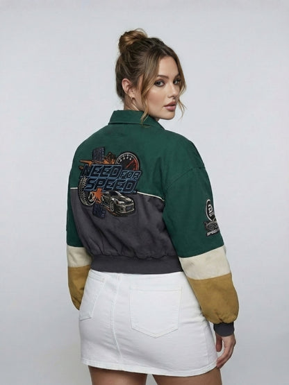 Need For Speed Cotton Bomber Jacket